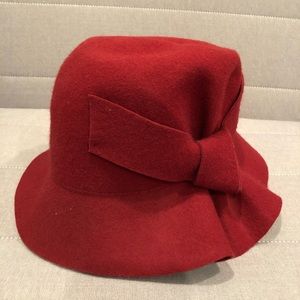 Kimchi Blue Red Wool Hat